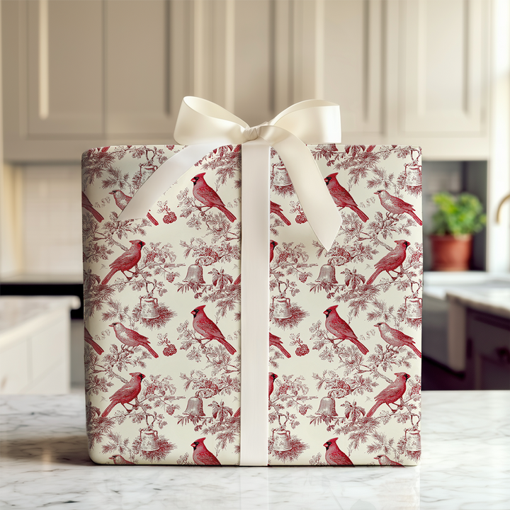 Cardinals & Bells Toile