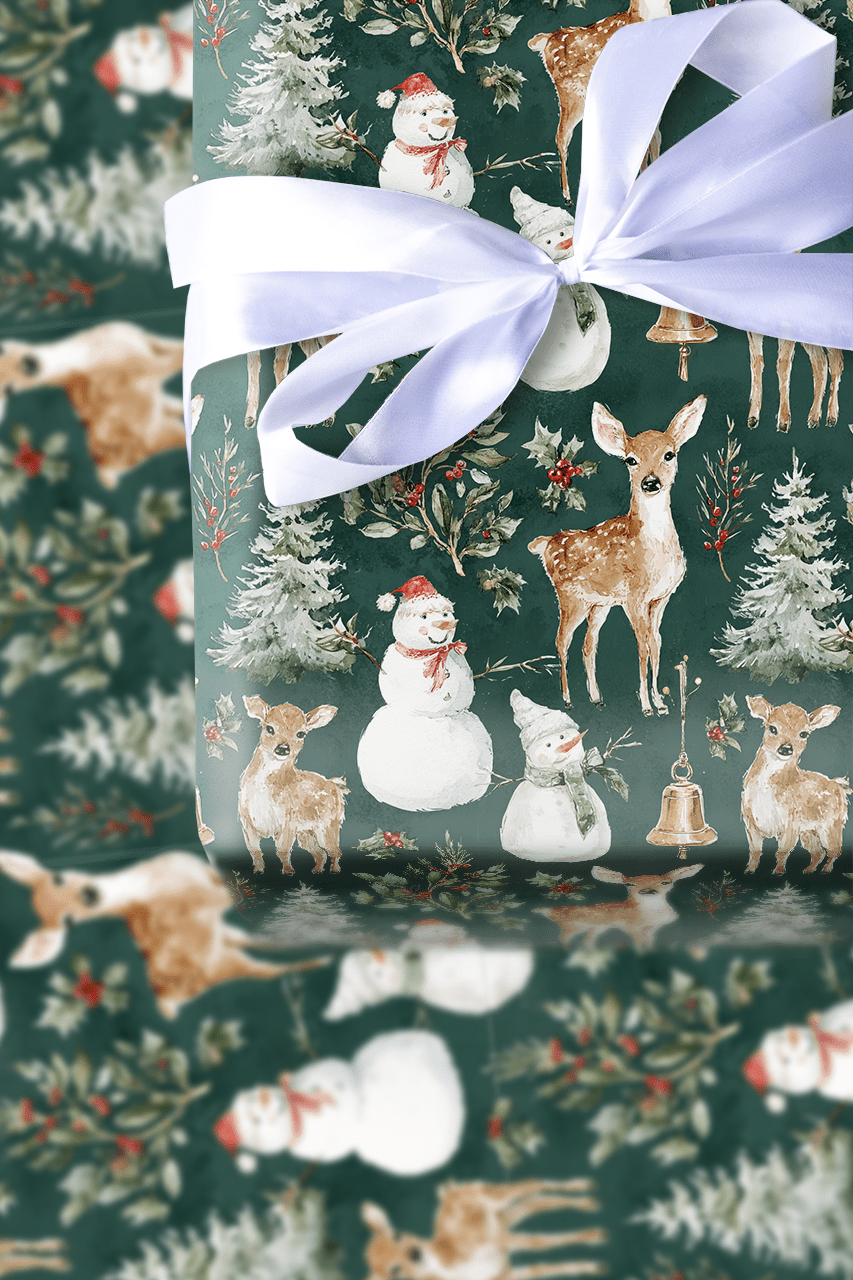 Winter Whimsy - Wrapping Paper - Aspen & Arlo