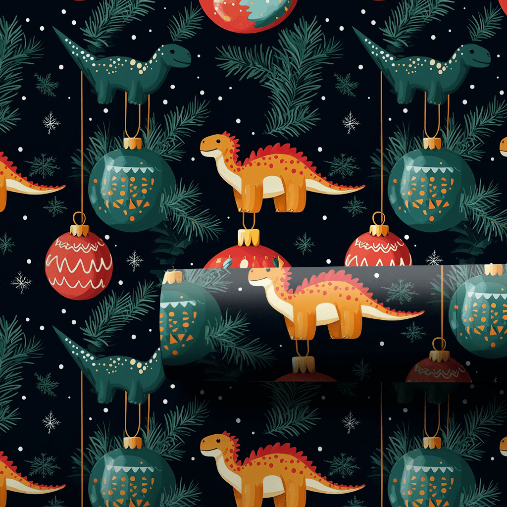 Ornamental Scale - Wrapping Paper - Aspen & Arlo