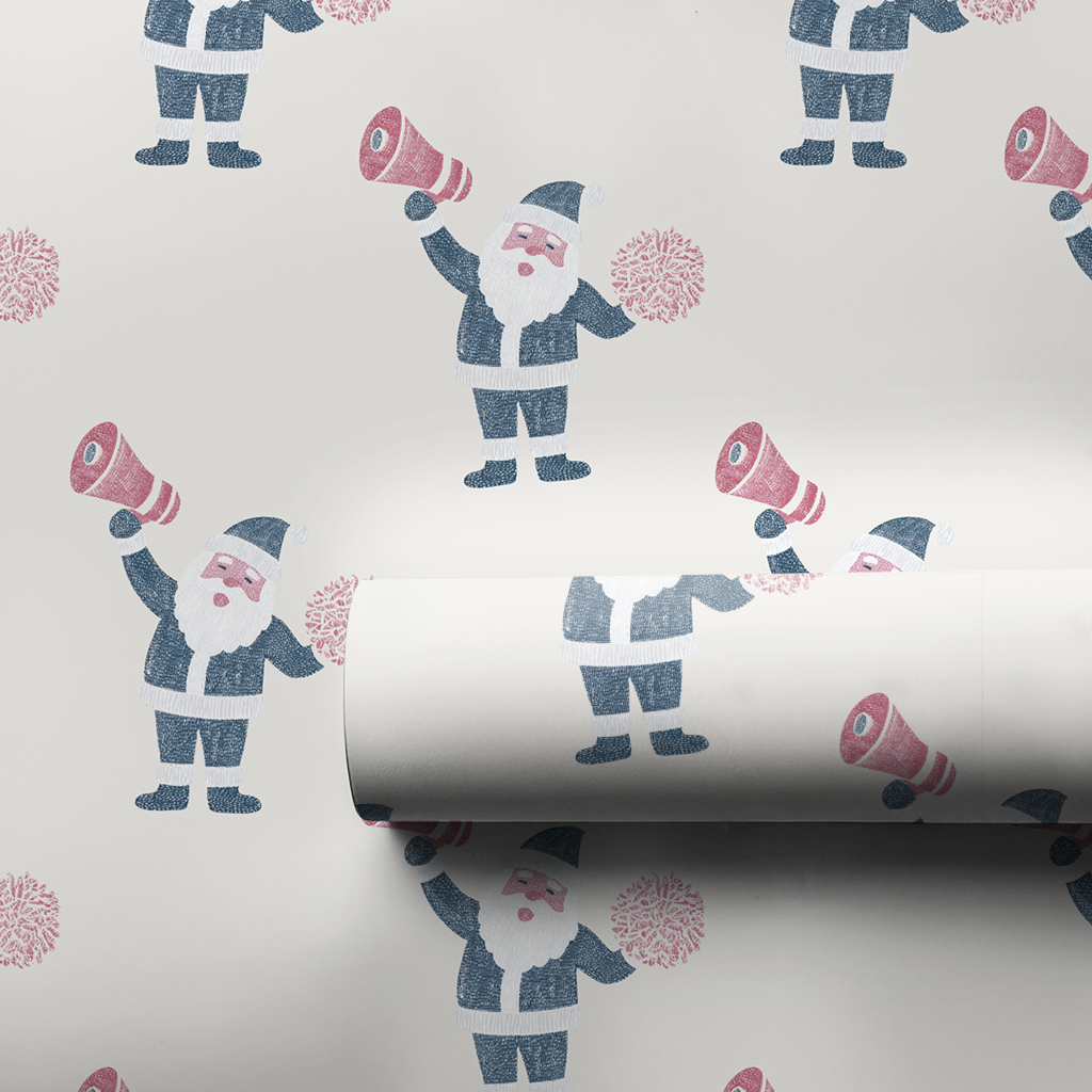 Vintage Santa Cheer