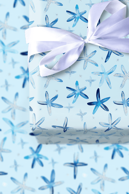 Snowy Sparkle - Wrapping Paper - Aspen & Arlo