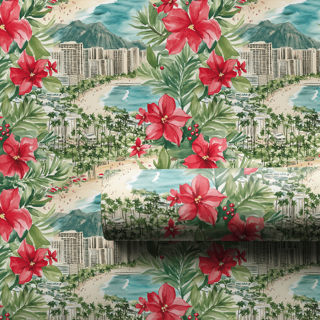 Waikiki Wonderland - Wrapping Paper - Aspen & Arlo