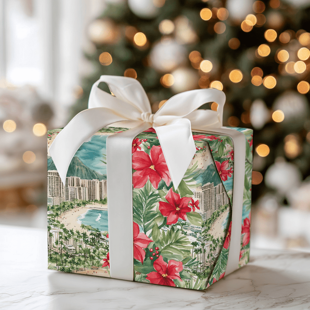 Waikiki Wonderland - Wrapping Paper - Aspen & Arlo