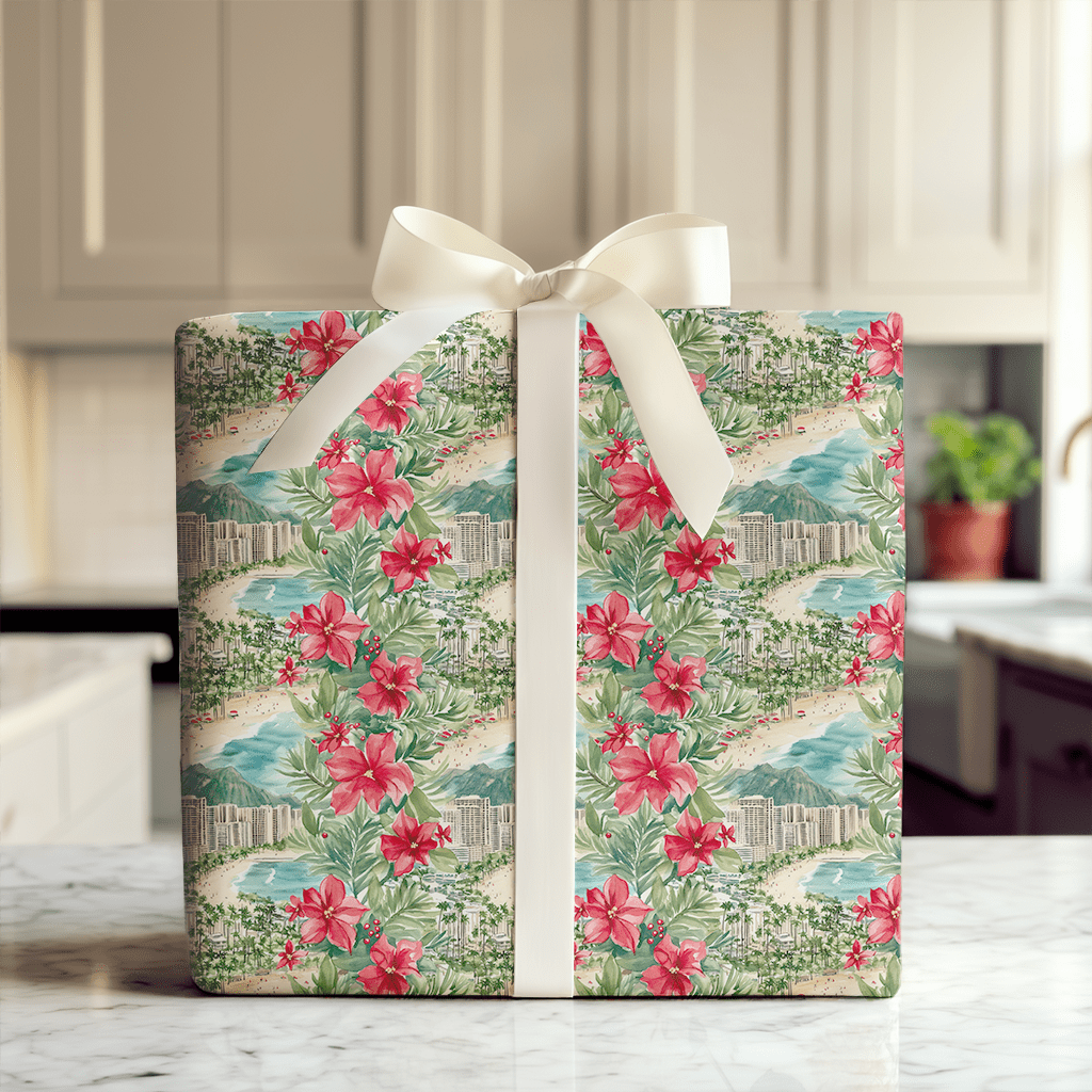 Waikiki Wonderland - Wrapping Paper - Aspen & Arlo
