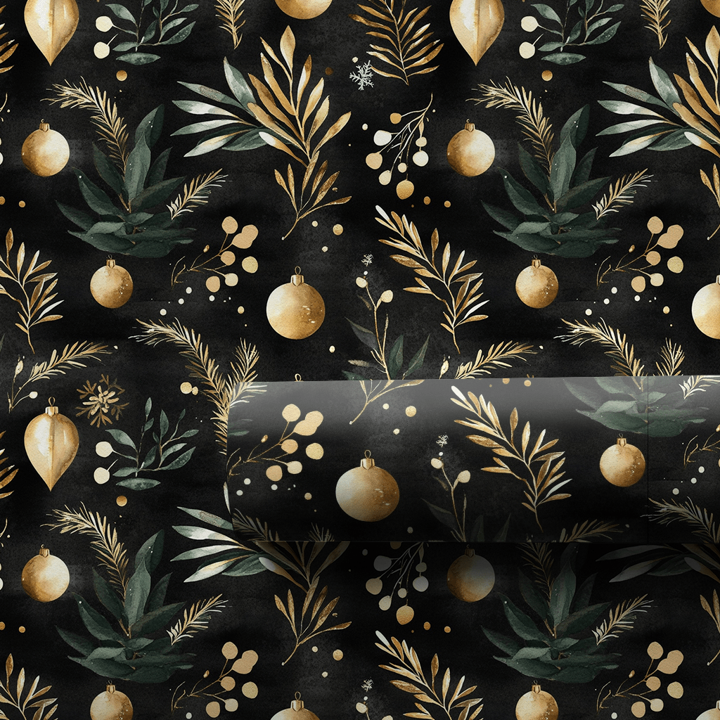 Navidad Golden - Wrapping Paper - Aspen & Arlo