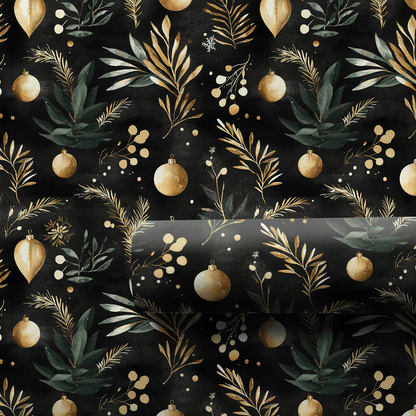 Navidad Golden - Wrapping Paper - Aspen & Arlo