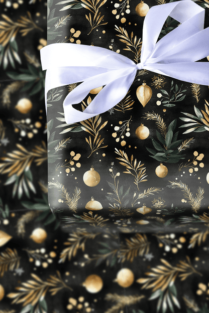 Navidad Golden - Wrapping Paper - Aspen & Arlo