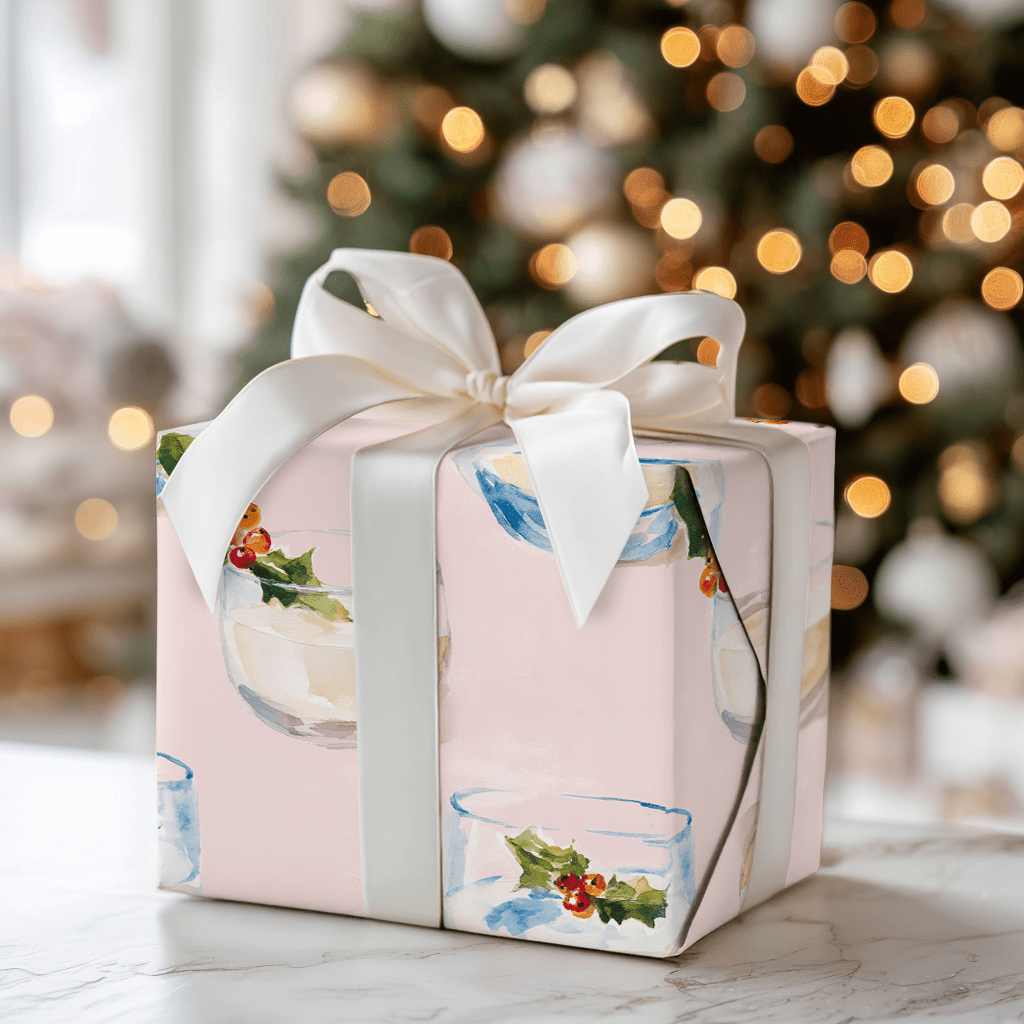 Holiday Toast - Wrapping Paper - Aspen & Arlo