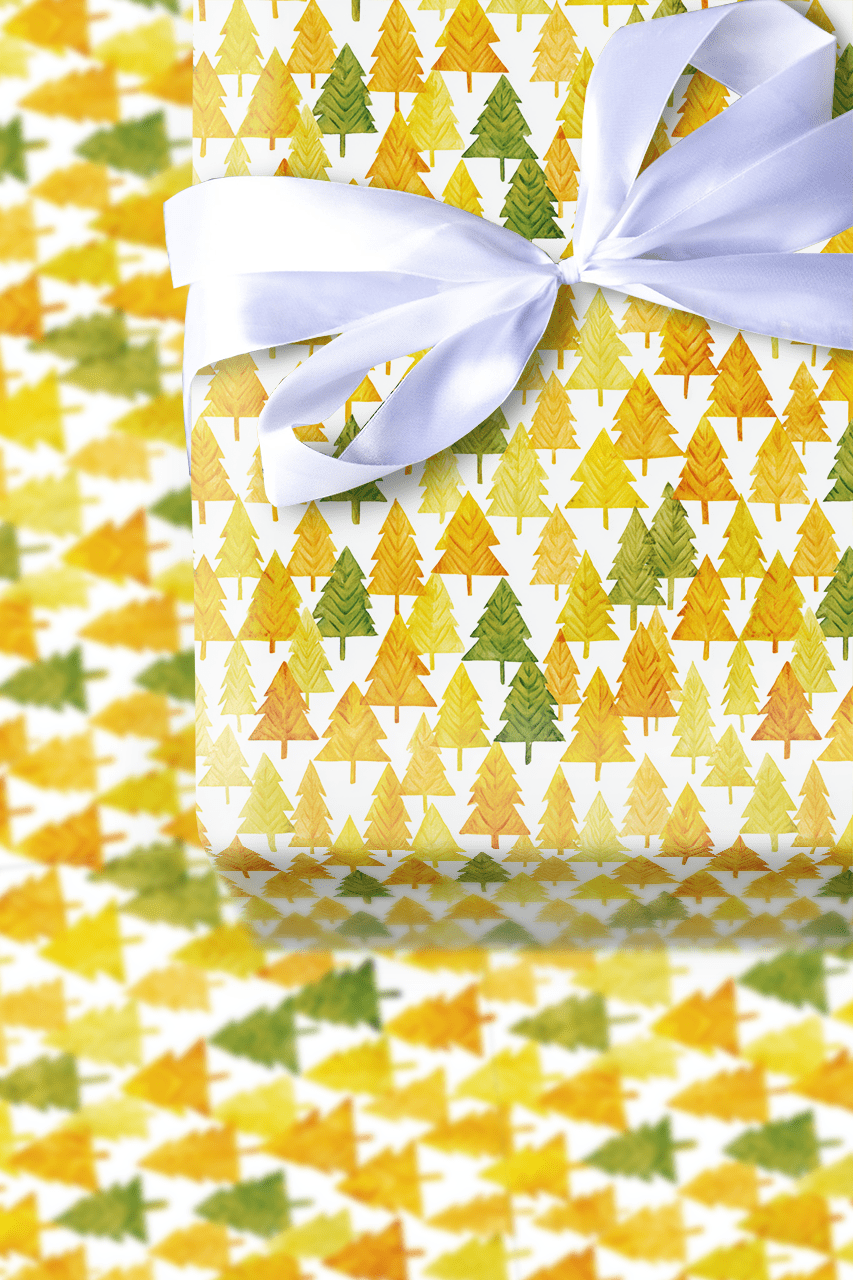 Canary Christmas - Wrapping Paper - Aspen & Arlo