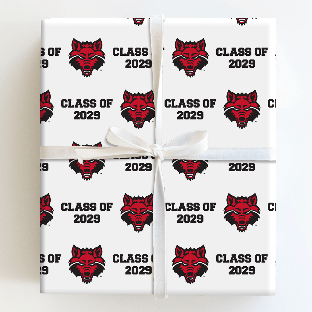Arkansas State Class of 2029 - Wrapping Paper - Aspen & Arlo
