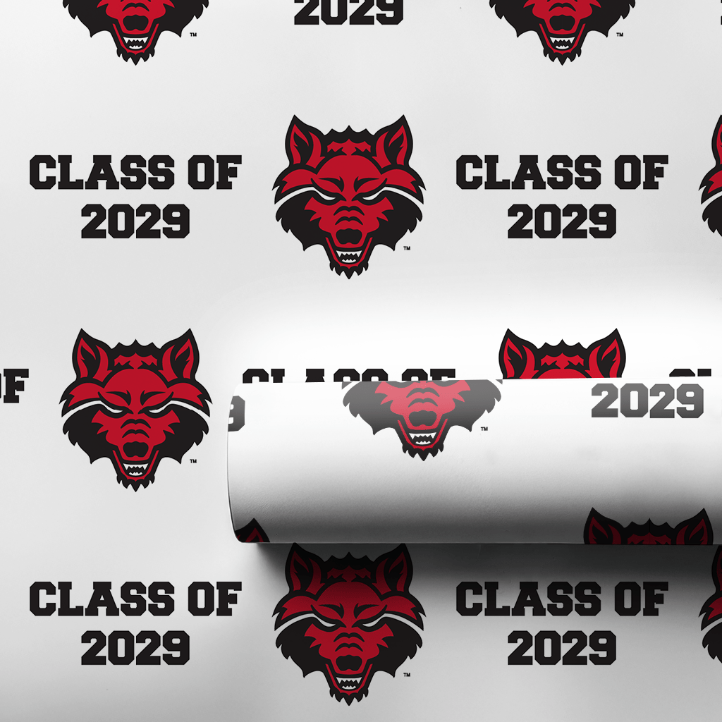 Arkansas State Class of 2029 - Wrapping Paper - Aspen & Arlo