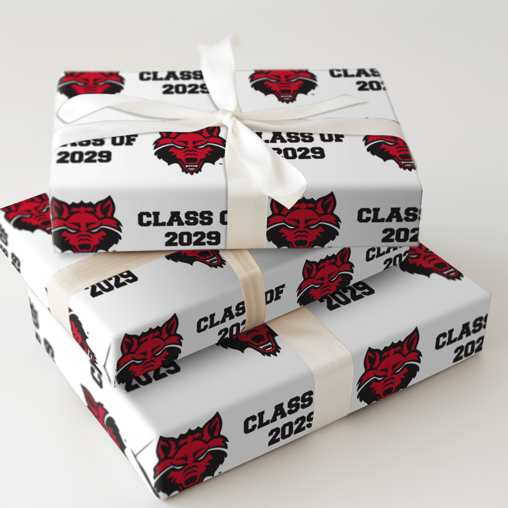 Arkansas State Class of 2029 - Wrapping Paper - Aspen & Arlo