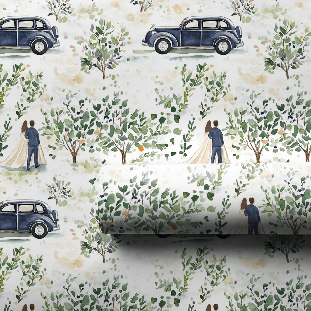 Leaving in Love - Wrapping Paper - Aspen & Arlo