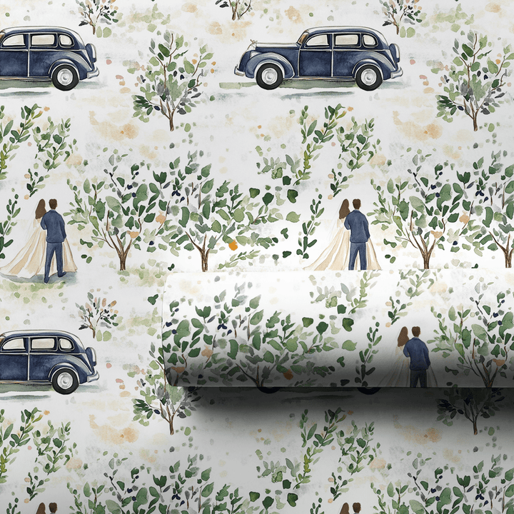 Leaving in Love - Wrapping Paper - Aspen & Arlo