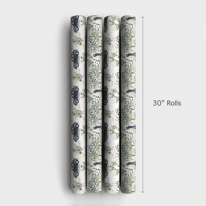 Leaving in Love - Wrapping Paper - Aspen & Arlo