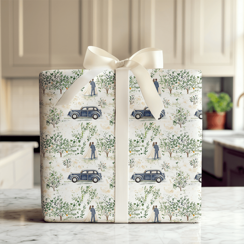 Leaving in Love - Wrapping Paper - Aspen & Arlo