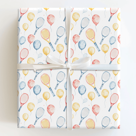 Pop Goes the Racket - Wrapping Paper - Aspen & Arlo
