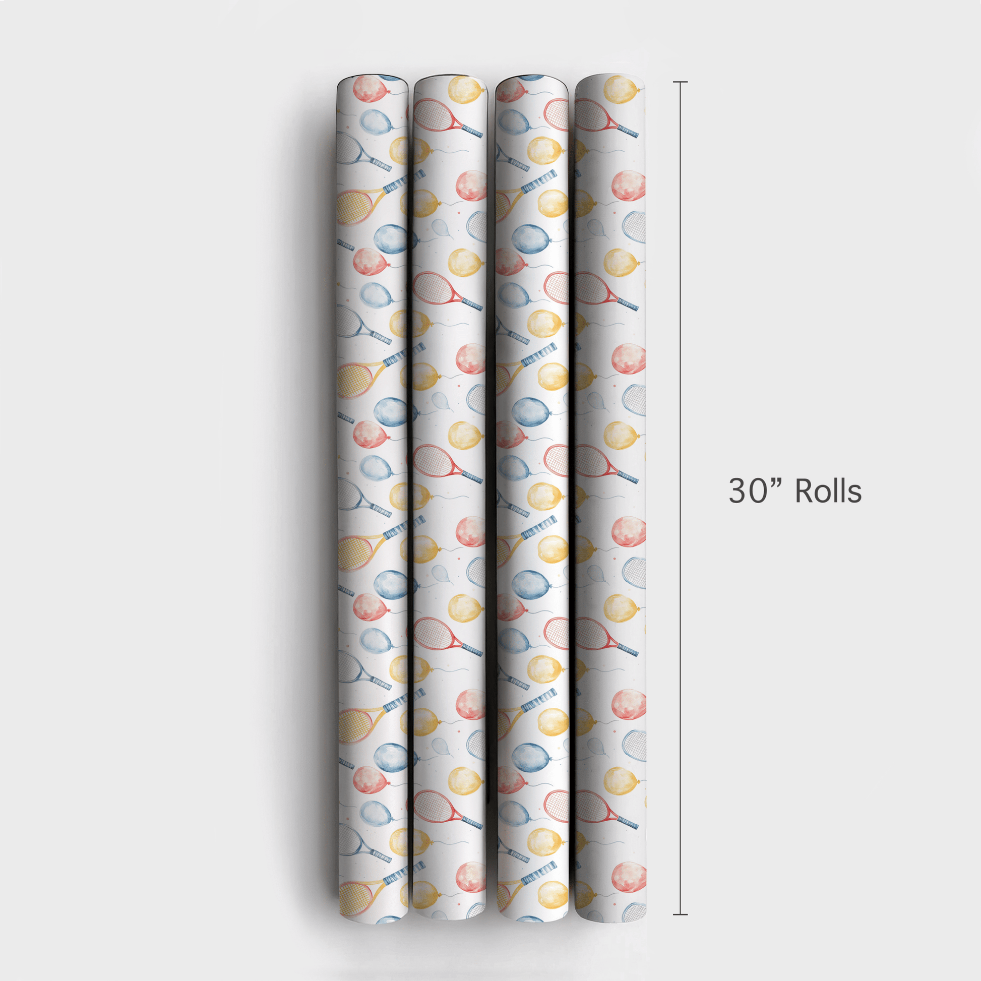 Pop Goes the Racket - Wrapping Paper - Aspen & Arlo