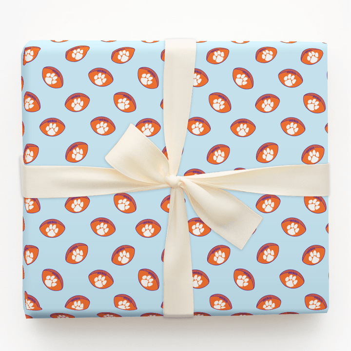 Little Tiger Touchdown - Wrapping Paper - Aspen & Arlo