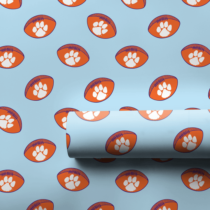 Little Tiger Touchdown - Wrapping Paper - Aspen & Arlo