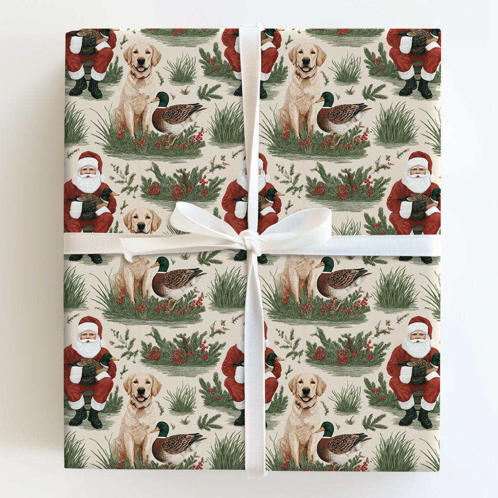 A Lab’s Christmas Hunt