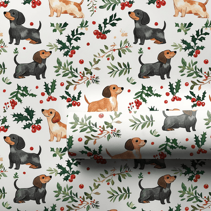 Holiday Howl - Wrapping Paper - Aspen & Arlo