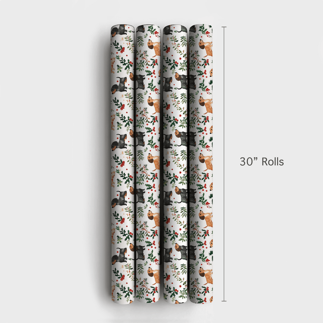 Holiday Howl - Wrapping Paper - Aspen & Arlo