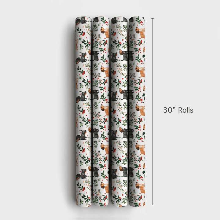 Holiday Howl - Wrapping Paper - Aspen & Arlo