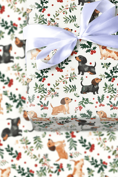 Holiday Howl - Wrapping Paper - Aspen & Arlo