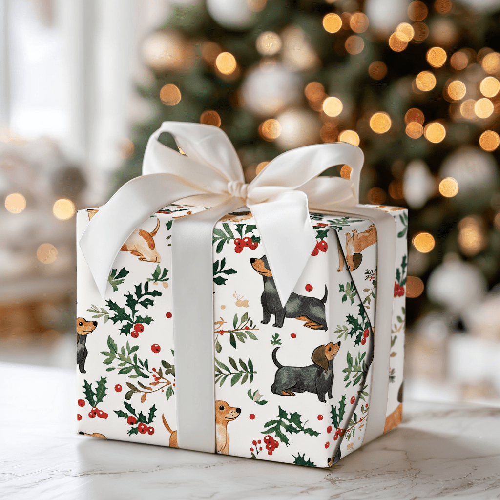 Holiday Howl - Wrapping Paper - Aspen & Arlo