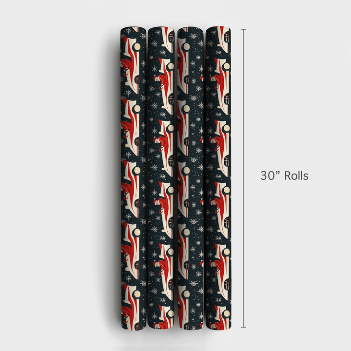Replacing Reindeer - Wrapping Paper - Aspen & Arlo
