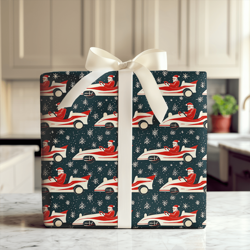 Replacing Reindeer - Wrapping Paper - Aspen & Arlo