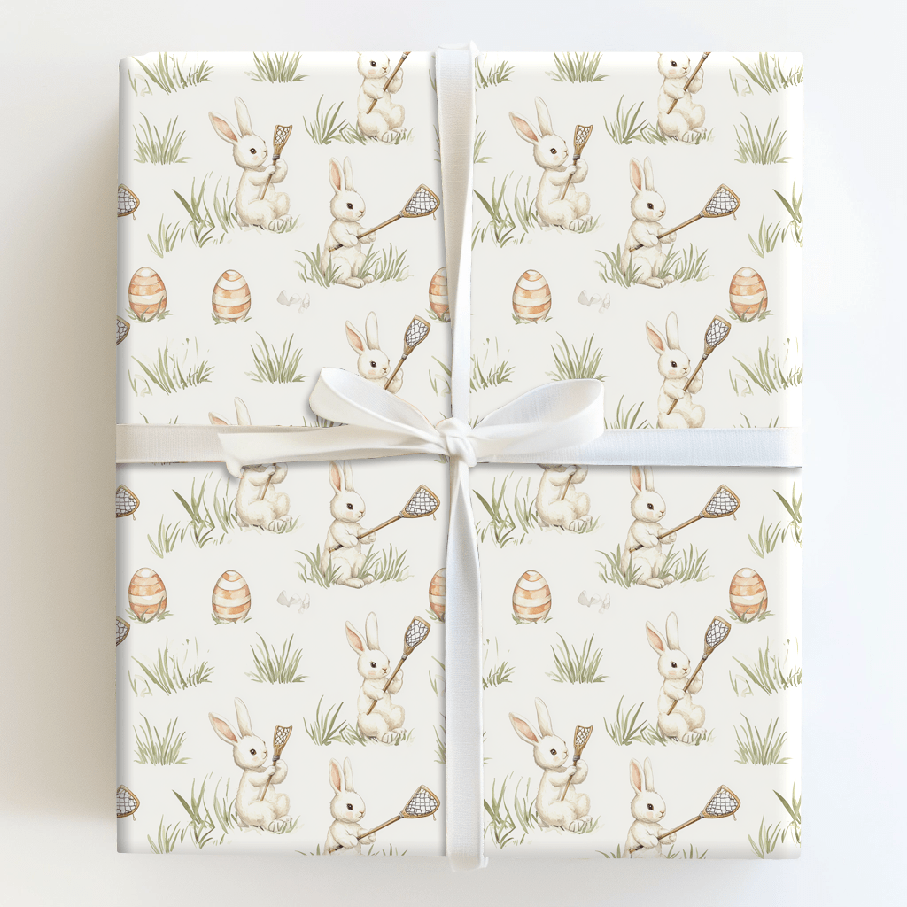 Stick and Bunny - Wrapping Paper - Aspen & Arlo