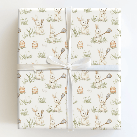 Stick and Bunny - Wrapping Paper - Aspen & Arlo