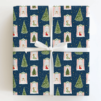 Up Past Bedtime - Wrapping Paper - Aspen & Arlo