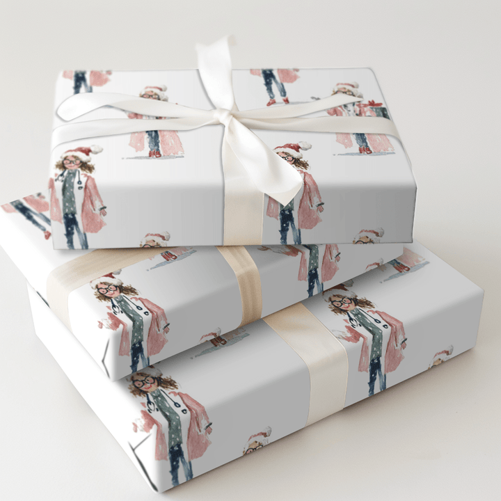 Doctor Claus - Wrapping Paper - Aspen & Arlo