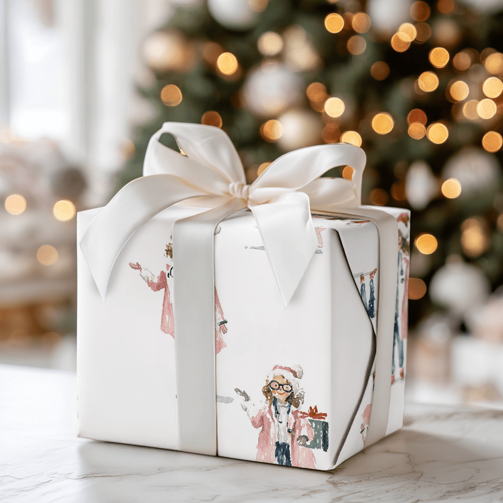 Doctor Claus - Wrapping Paper - Aspen & Arlo