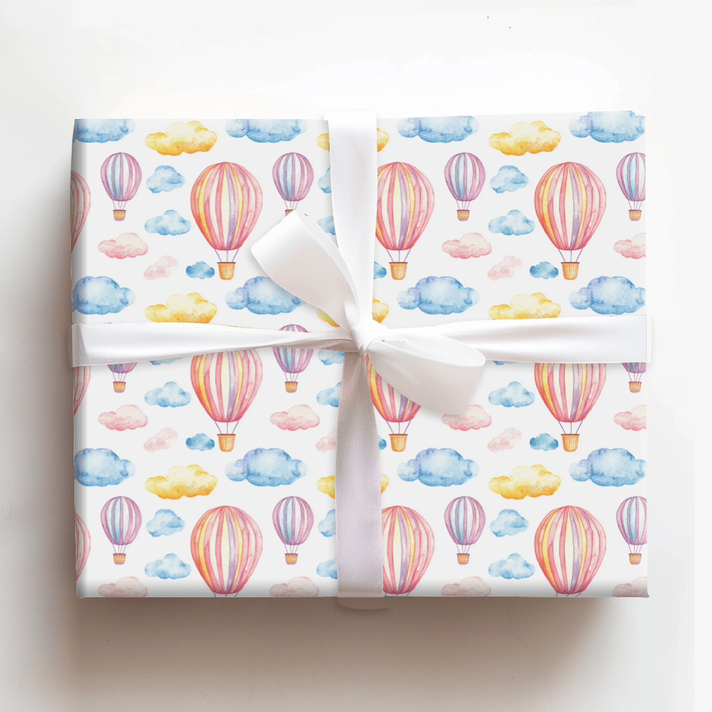 Pastel Skies and Cloud Nine - Wrapping Paper - Aspen & Arlo