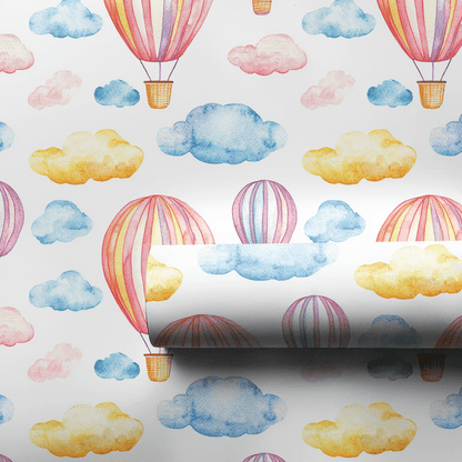 Pastel Skies and Cloud Nine - Wrapping Paper - Aspen & Arlo