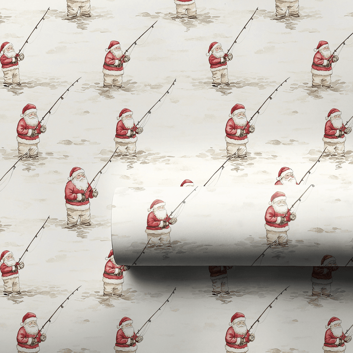 Reeling In Joy - Wrapping Paper - Aspen & Arlo