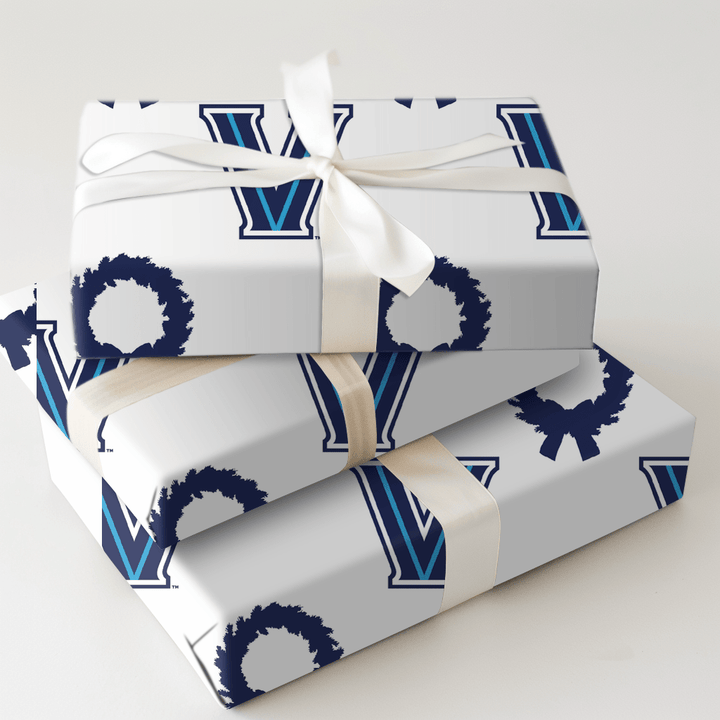 Villanova Wreath - Wrapping Paper - Aspen & Arlo
