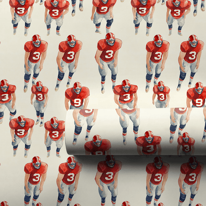 Fourth Down Fierce - Wrapping Paper - Aspen & Arlo