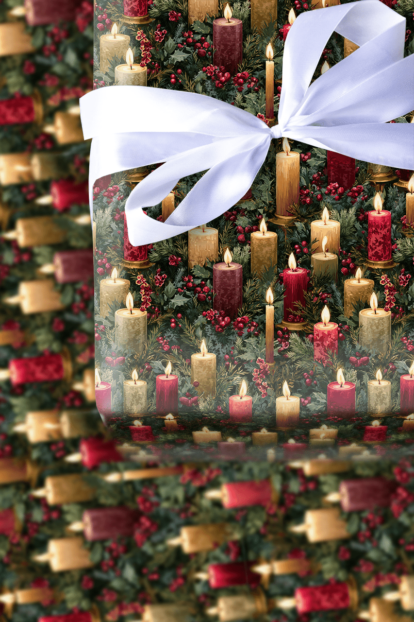 Your Grandma's Candles - Wrapping Paper - Aspen & Arlo