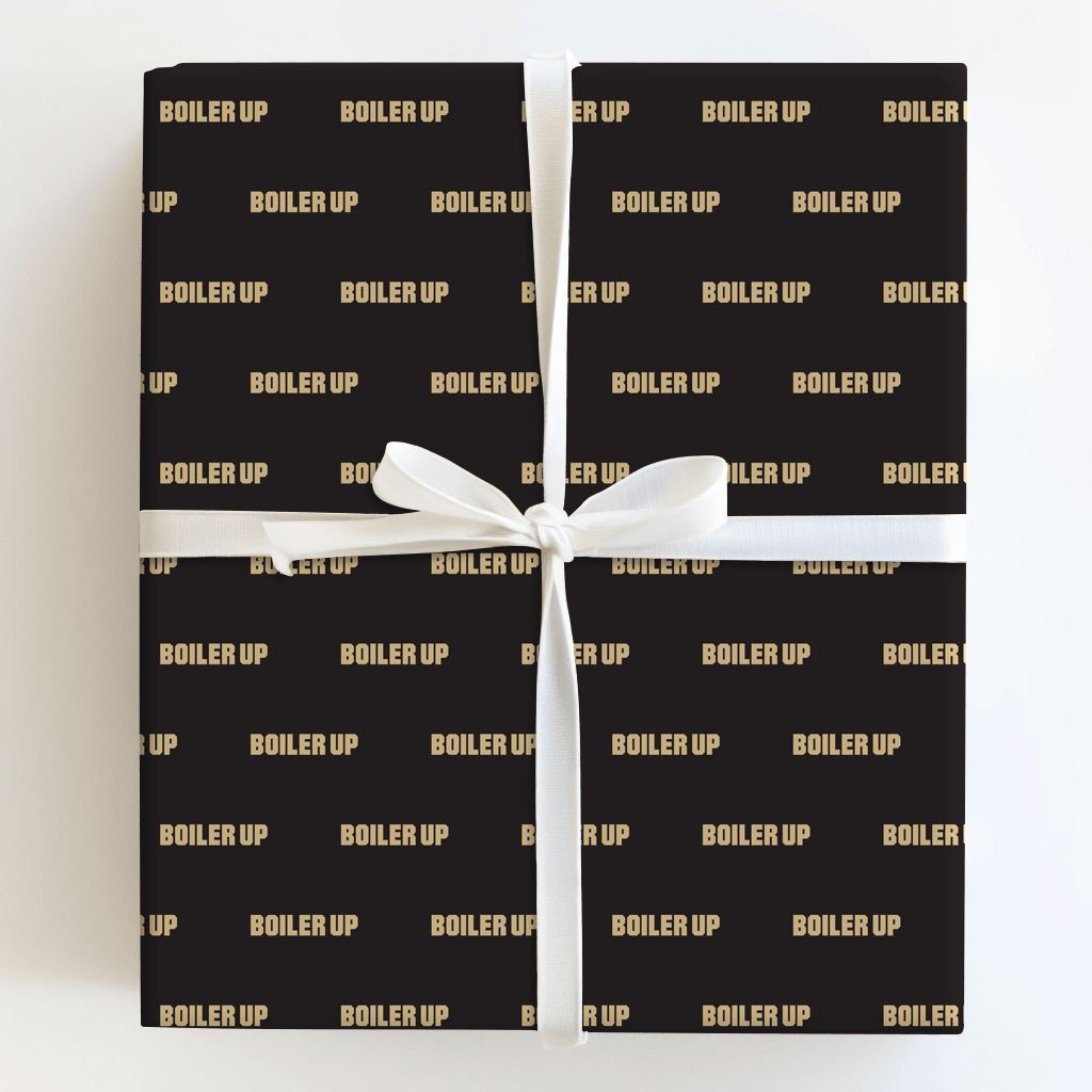 Boiler Up Gold - Wrapping Paper - Aspen & Arlo