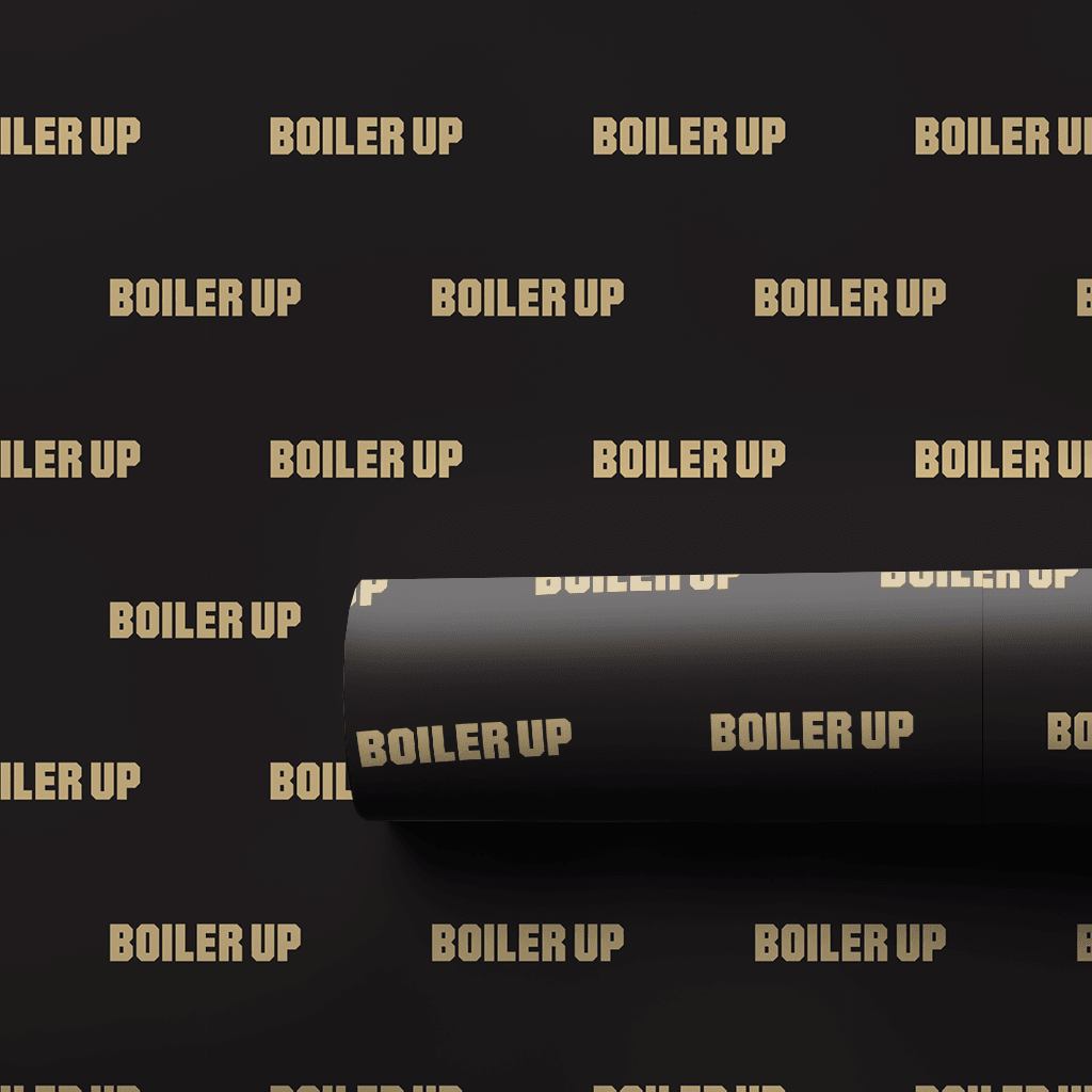 Boiler Up Gold - Wrapping Paper - Aspen & Arlo