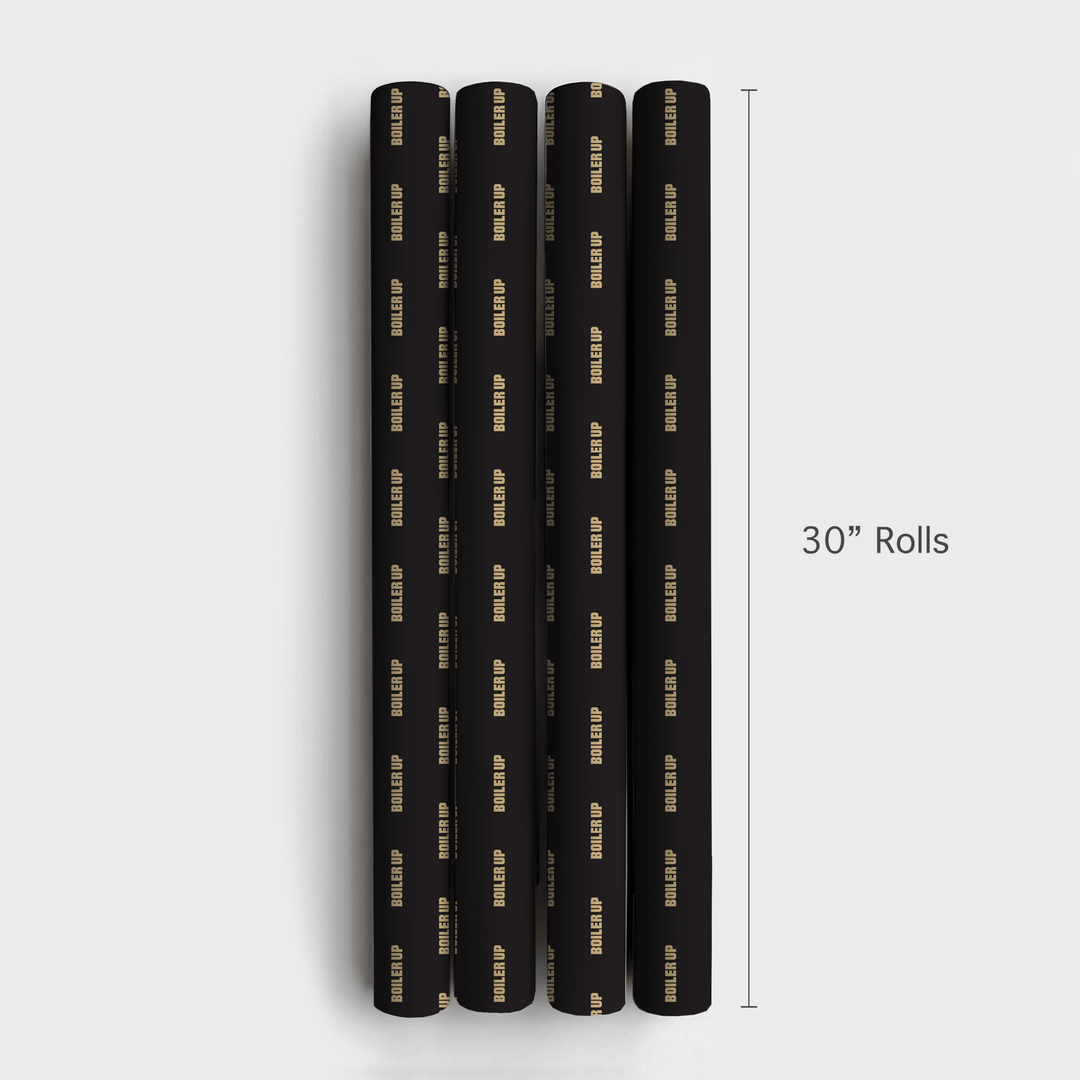 Boiler Up Gold - Wrapping Paper - Aspen & Arlo