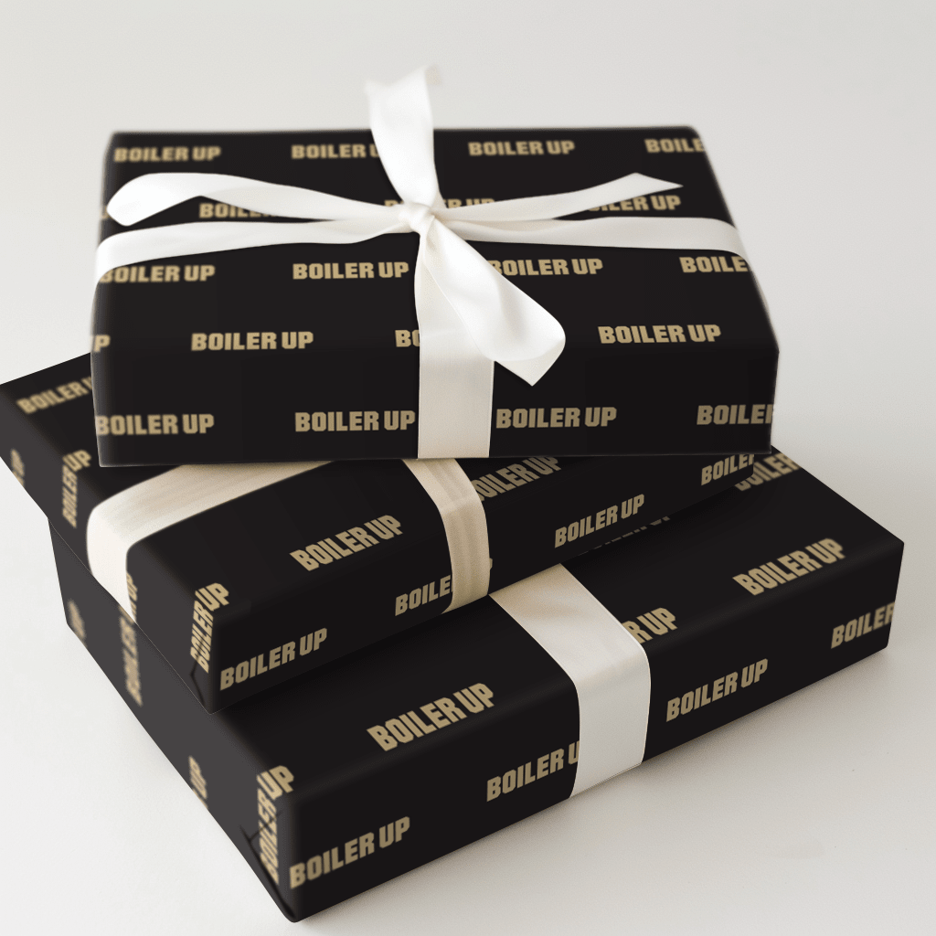 Boiler Up Gold - Wrapping Paper - Aspen & Arlo