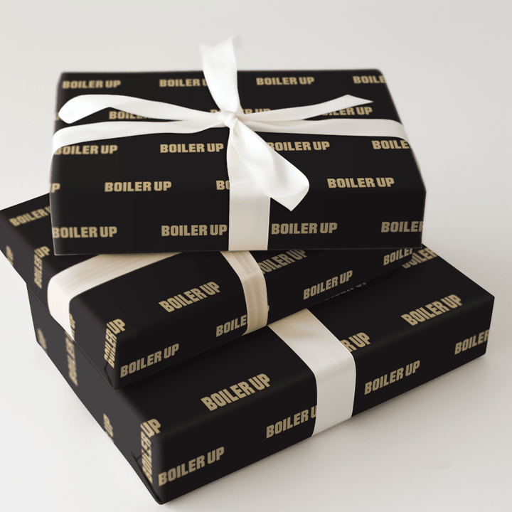 Boiler Up Gold - Wrapping Paper - Aspen & Arlo