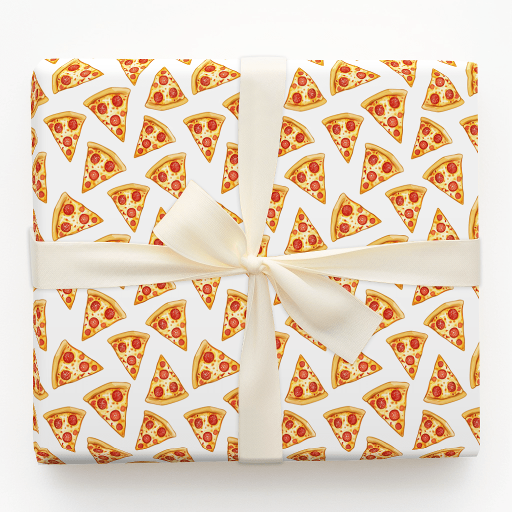 How Many Slices - Wrapping Paper - Aspen & Arlo