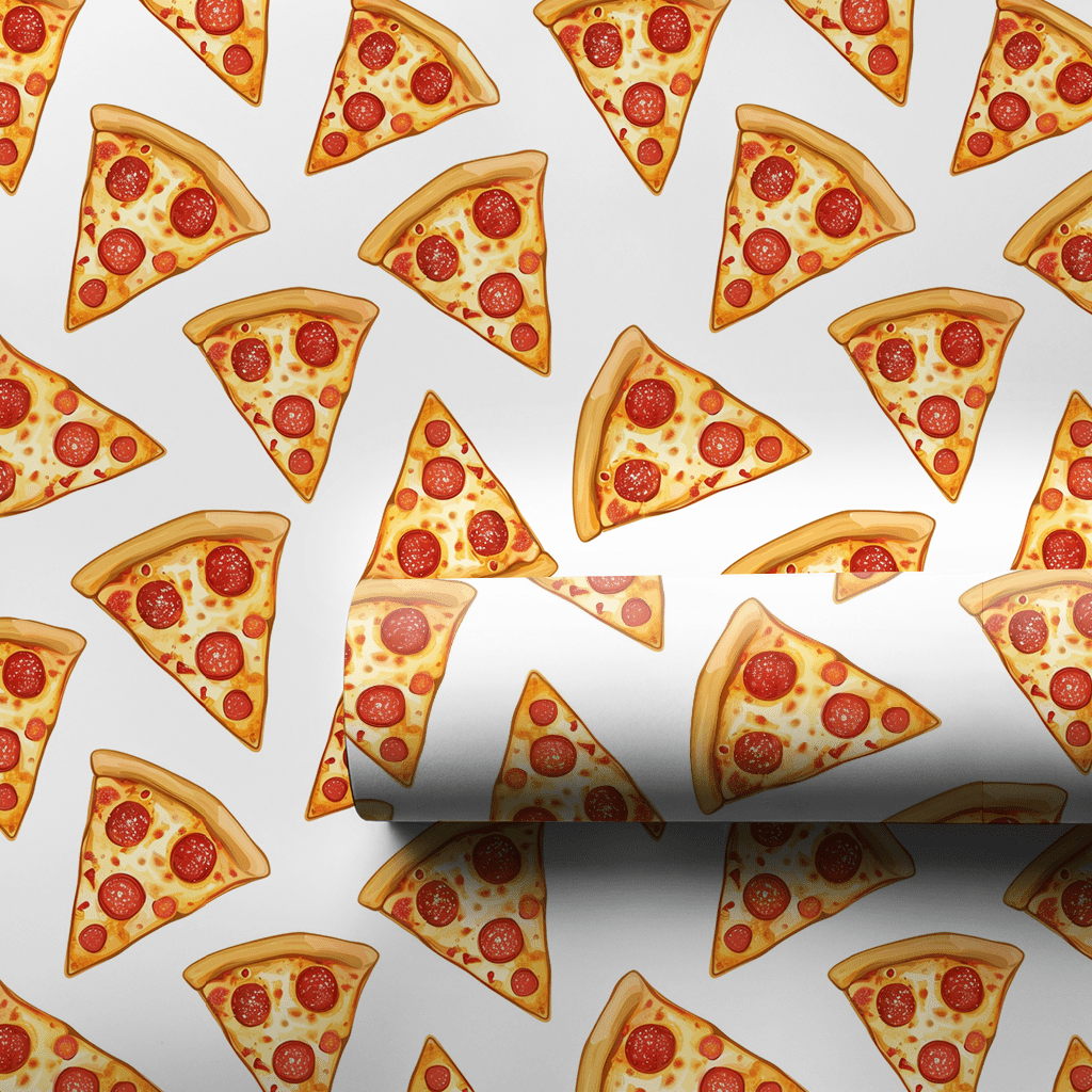 How Many Slices - Wrapping Paper - Aspen & Arlo